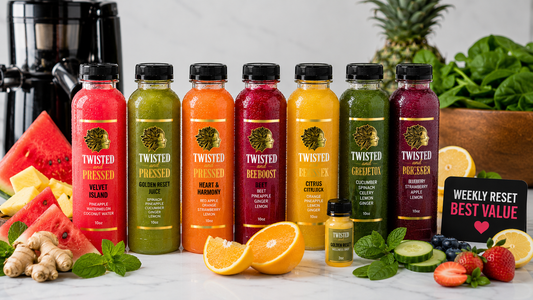 Weekly Reset 7 juices